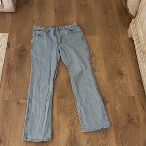 Wrangler Men's Denim Jeans in Light Blue
